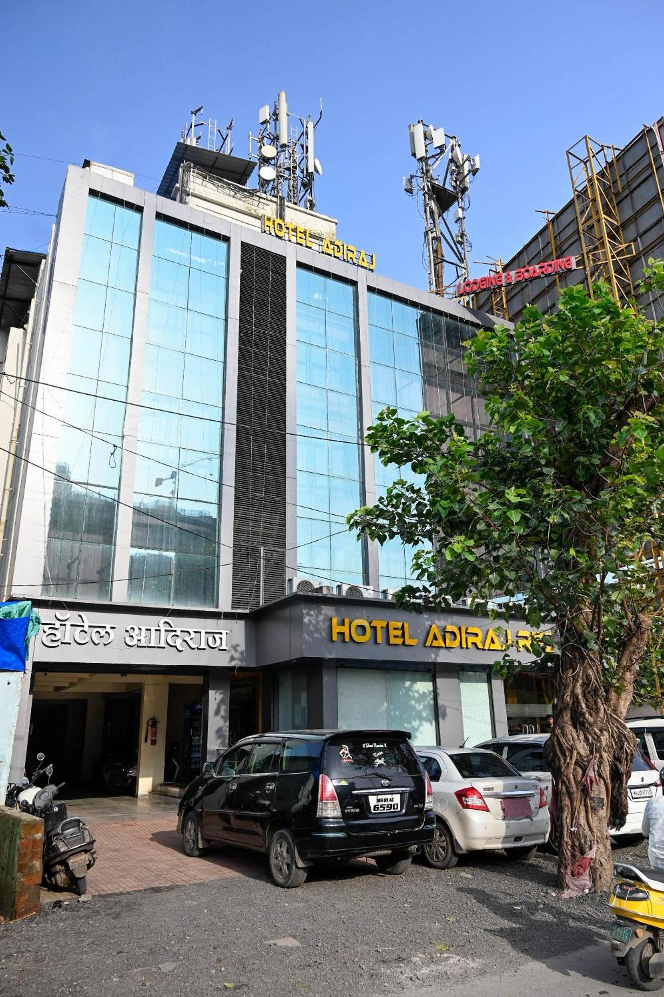 Adiraj Residency Hotel Navi Mumbai Bagian luar foto