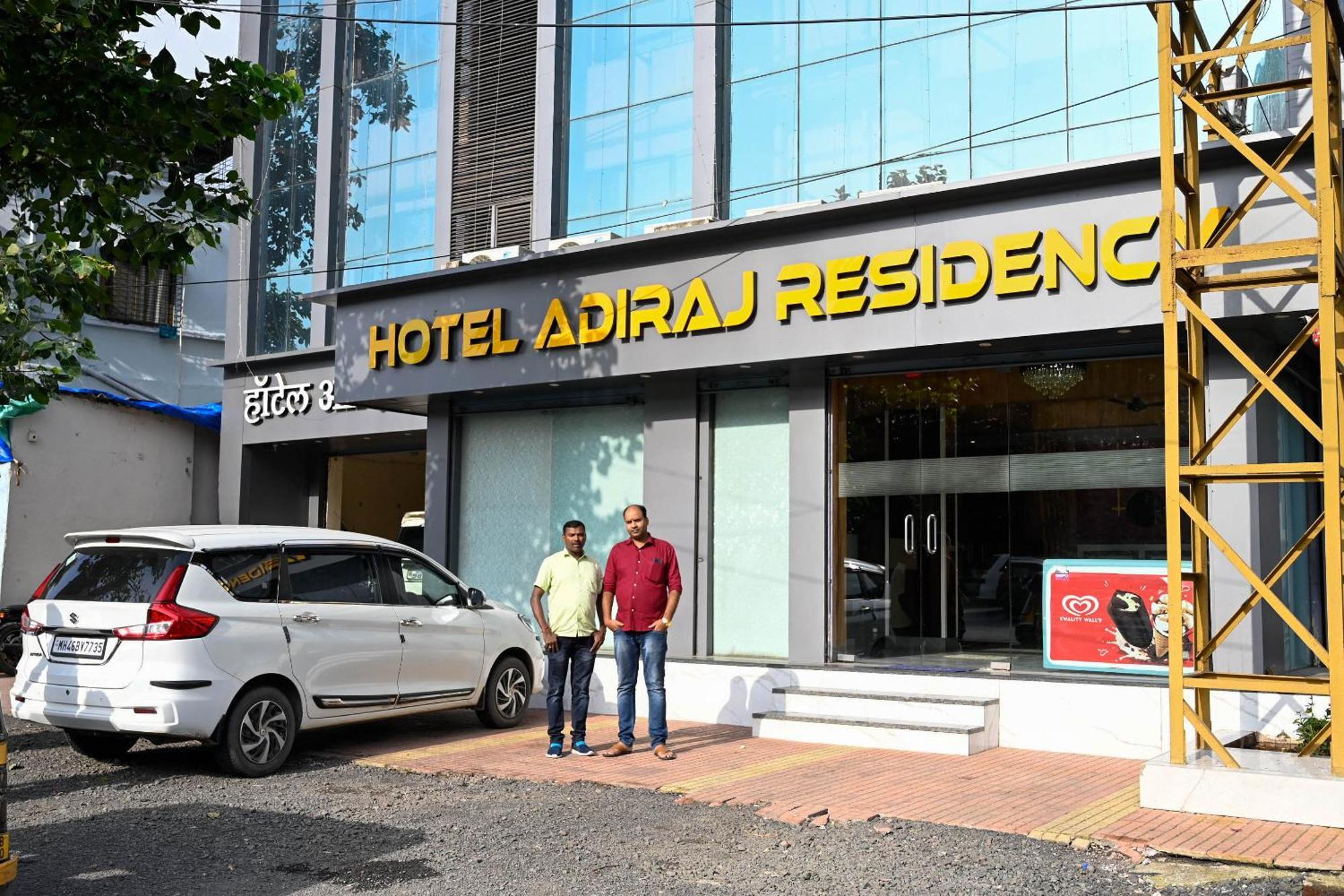 Adiraj Residency Hotel Navi Mumbai Bagian luar foto