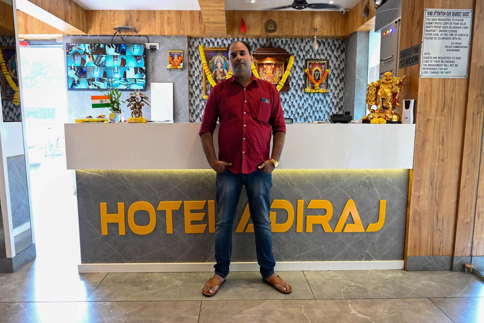 Adiraj Residency Hotel Navi Mumbai Bagian luar foto
