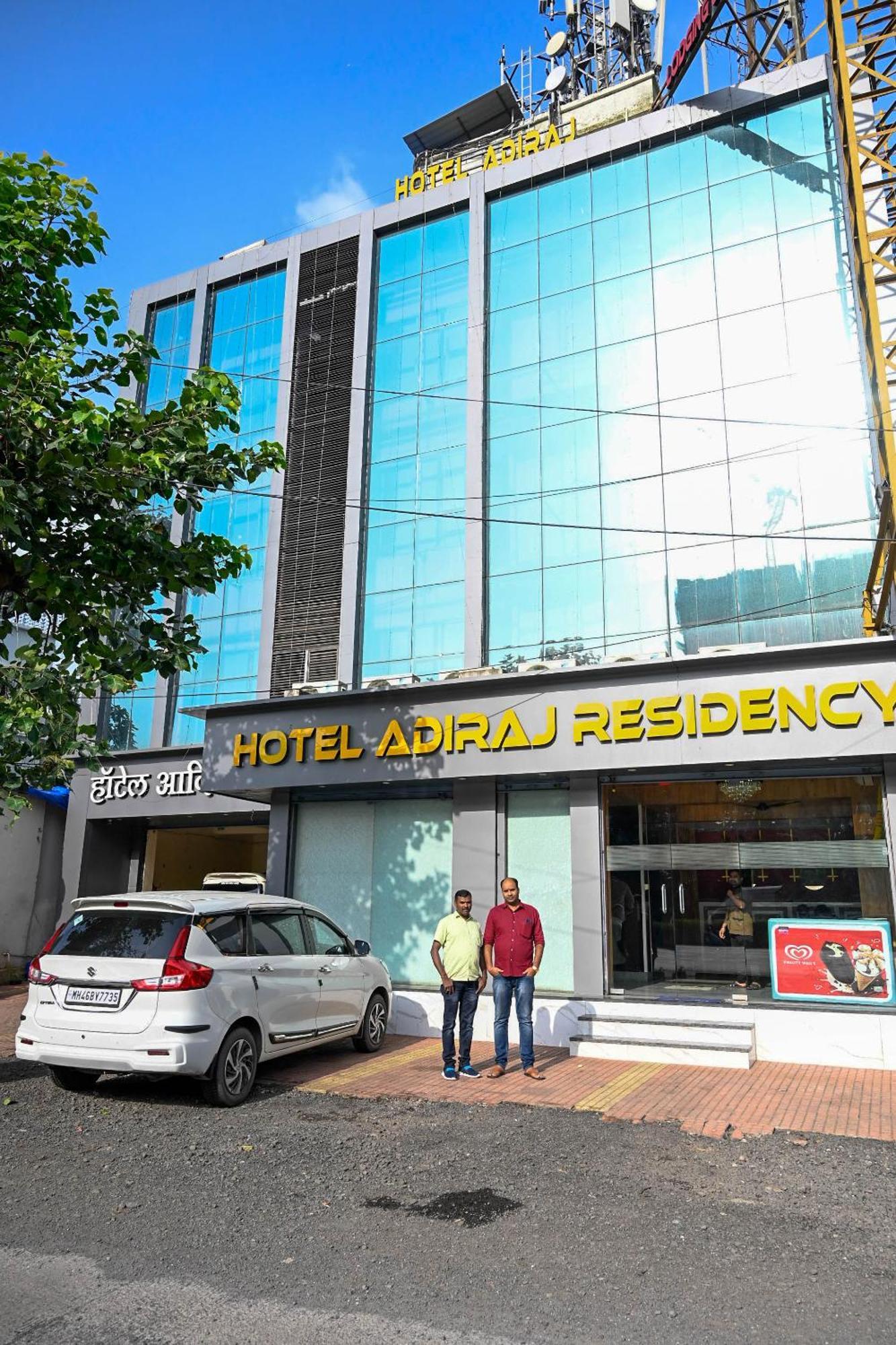 Adiraj Residency Hotel Navi Mumbai Bagian luar foto
